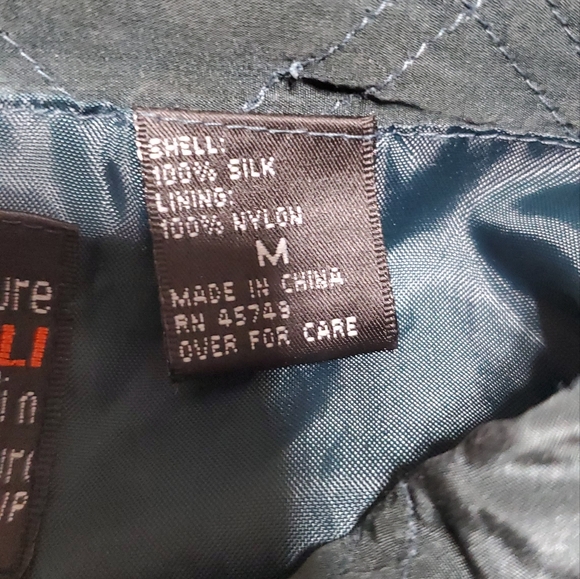 100% silk jogging pant suit. Vintage. - Picture 6 of 16